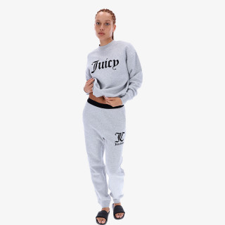 JUICY COUTURE Majica bez kragne EMILIA CREW NECK 