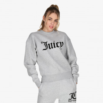 JUICY COUTURE Majica bez kragne EMILIA CREW NECK 