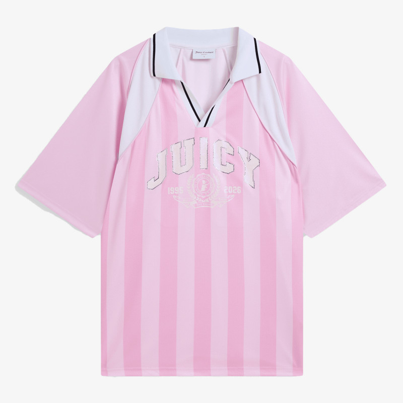 JUICY COUTURE Majica kratkih rukava JUICY FOOTBALL POLO 
