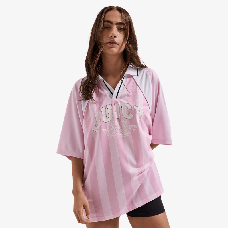 JUICY COUTURE Majica kratkih rukava JUICY FOOTBALL POLO 