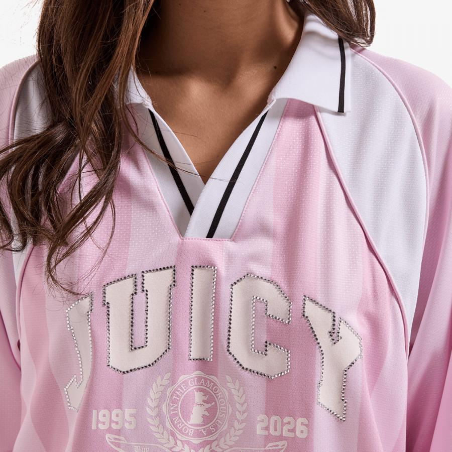 JUICY COUTURE Majica kratkih rukava JUICY FOOTBALL POLO 