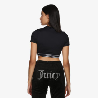 JUICY COUTURE Majica kratkih rukava Rayon Rib 