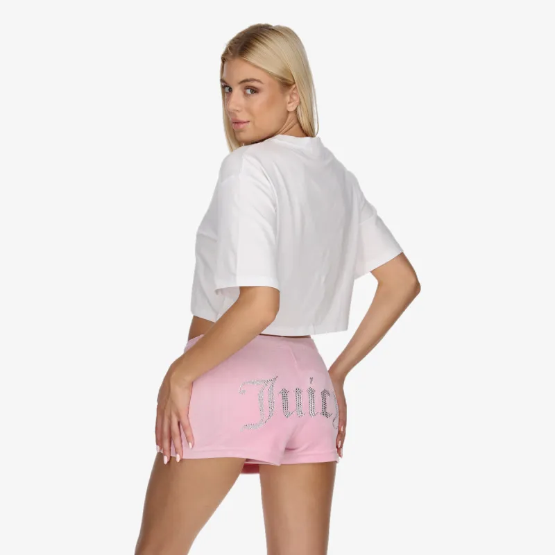 JUICY COUTURE Top 3D CROPPED TEE 