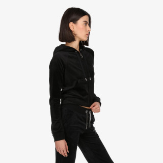 JUICY COUTURE Majica s kapuljačom na patent Madison 