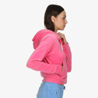 JUICY COUTURE Majica s kapuljačom na patent Madison 