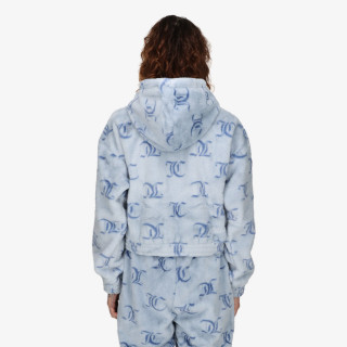 JUICY COUTURE Majica s kapuljačom na patent FUR MADONNA 