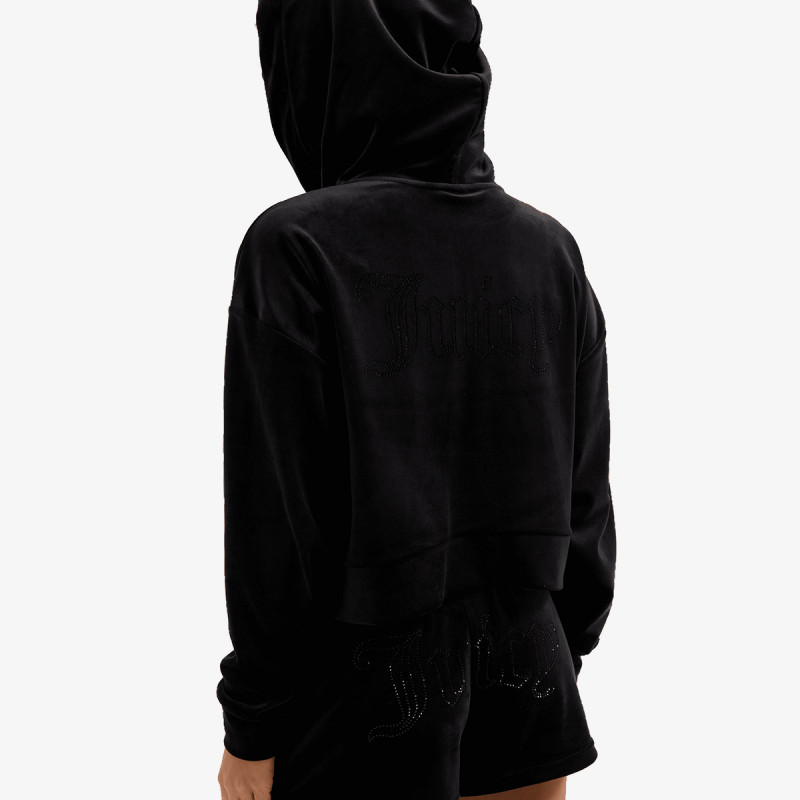 JUICY COUTURE Majica s kapuljačom na patent ICCLE COL OUT 