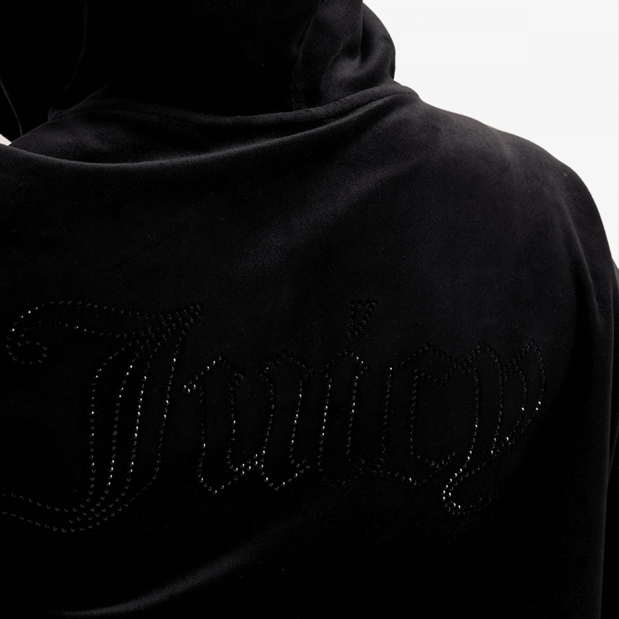 JUICY COUTURE Majica s kapuljačom na patent ICCLE COL OUT 