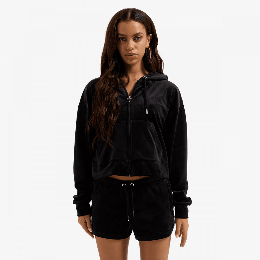 JUICY COUTURE Majica s kapuljačom na patent ICCLE COL OUT 