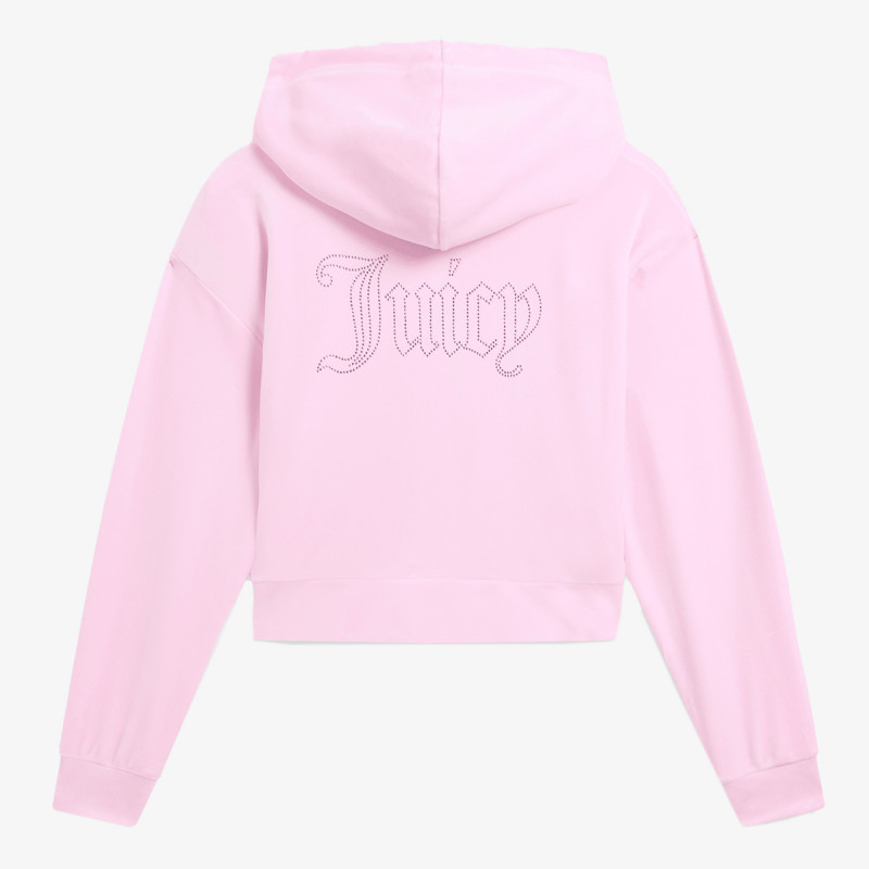 JUICY COUTURE Majica s kapuljačom na patent ICCLE COL OUT 