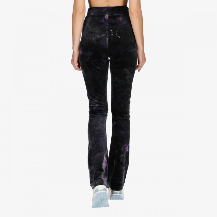 JUICY COUTURE Donji dio trenirke FREYA TIE DYE FLARES 