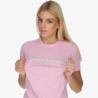 JUICY COUTURE Majica kratkih rukava OMBRE LA LOGO TSHIRT 