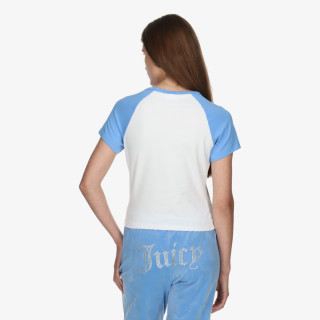JUICY COUTURE Majica kratkih rukava Contrast Raglan Baby 