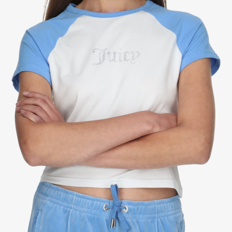 JUICY COUTURE Majica kratkih rukava Contrast Raglan Baby 