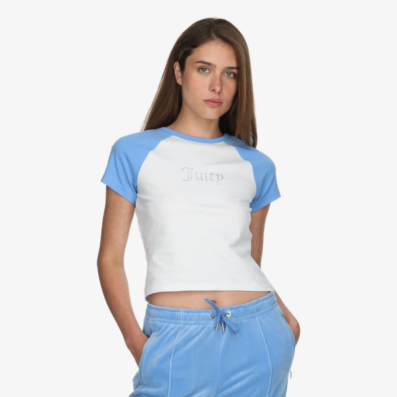 JUICY COUTURE Majica kratkih rukava Contrast Raglan Baby 