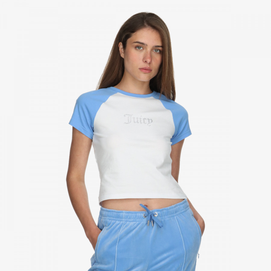 JUICY COUTURE Majica kratkih rukava Contrast Raglan Baby 