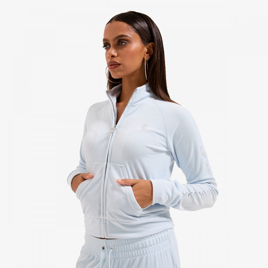 JUICY COUTURE Majica dugih rukava s patentom LEIU 