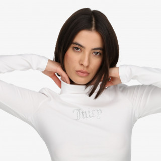 JUICY COUTURE Majica dugih rukava VIRGO DIAMANTE 