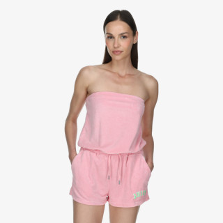 JUICY COUTURE Kratke hlače Bandeau Drawstring Romper 