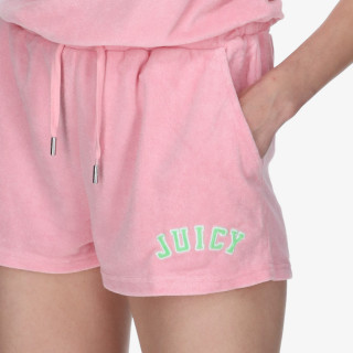 JUICY COUTURE Kratke hlače Bandeau Drawstring Romper 