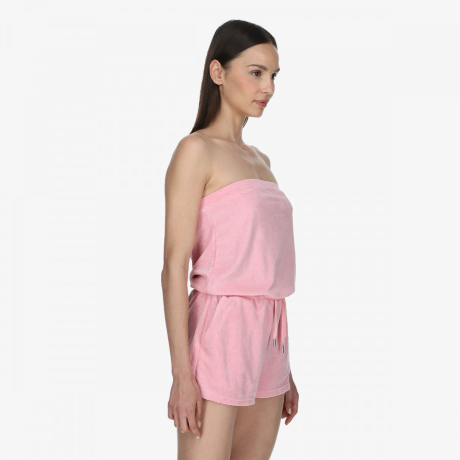 JUICY COUTURE Kratke hlače Bandeau Drawstring Romper 