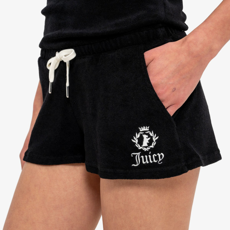 JUICY COUTURE Kratke hlače APPLIQUE ROMPER 