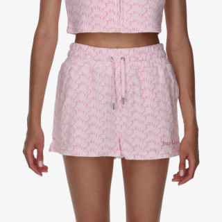 JUICY COUTURE Kratke hlače Monogram Towelling 