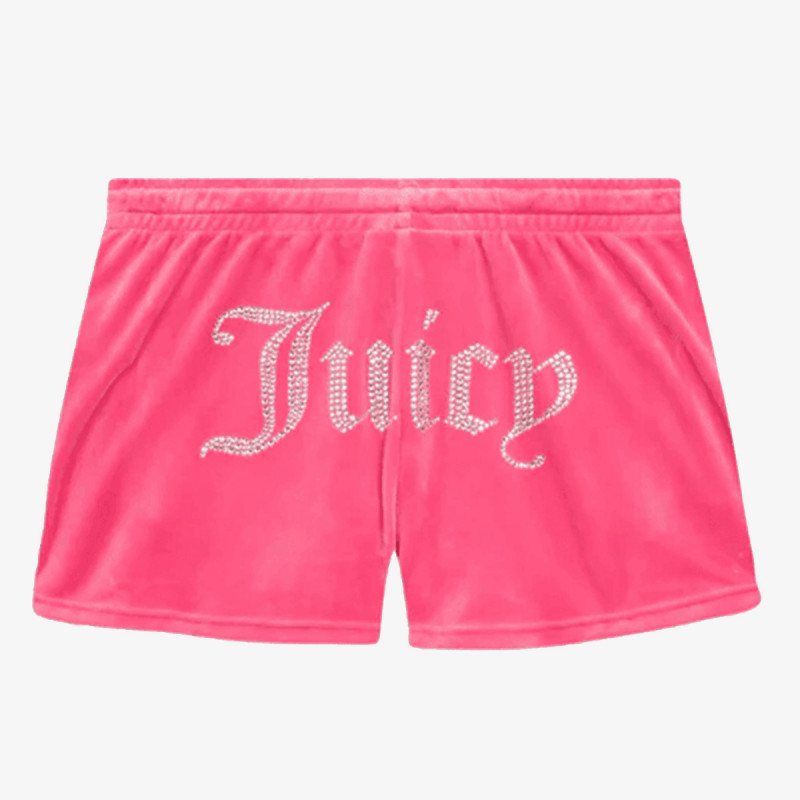 JUICY COUTURE Kratke hlače TAMIA OUTLINE SHORTS 