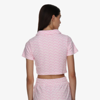 JUICY COUTURE Majica kratkih rukava Monogram Towelling 