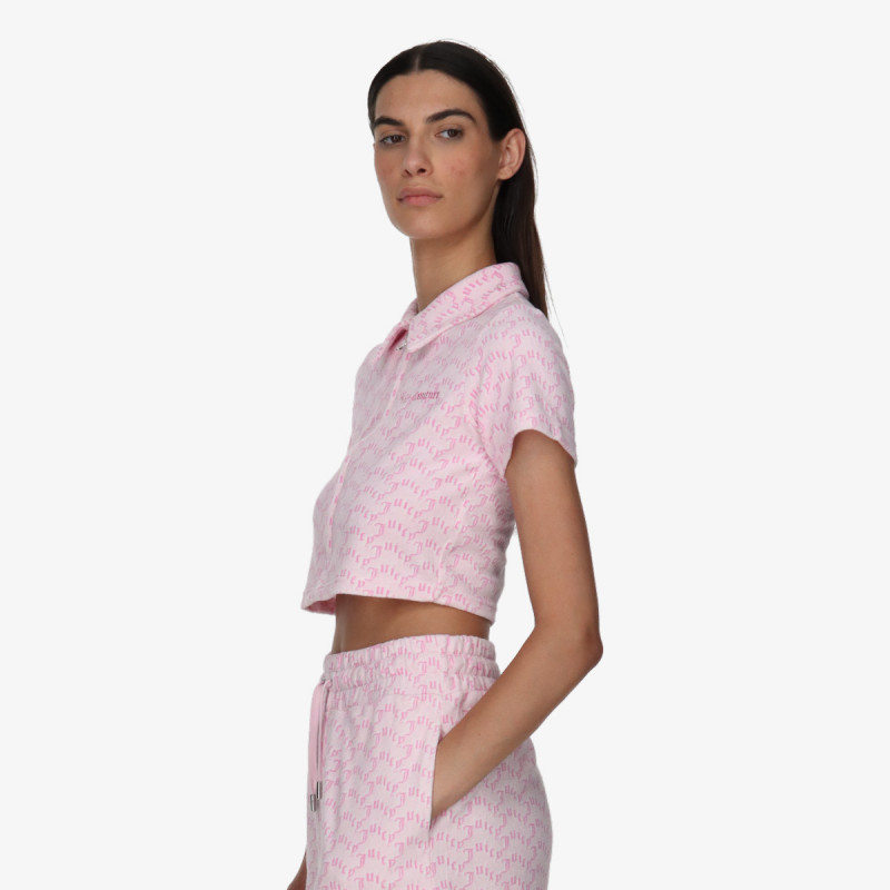 JUICY COUTURE Majica kratkih rukava Monogram Towelling 