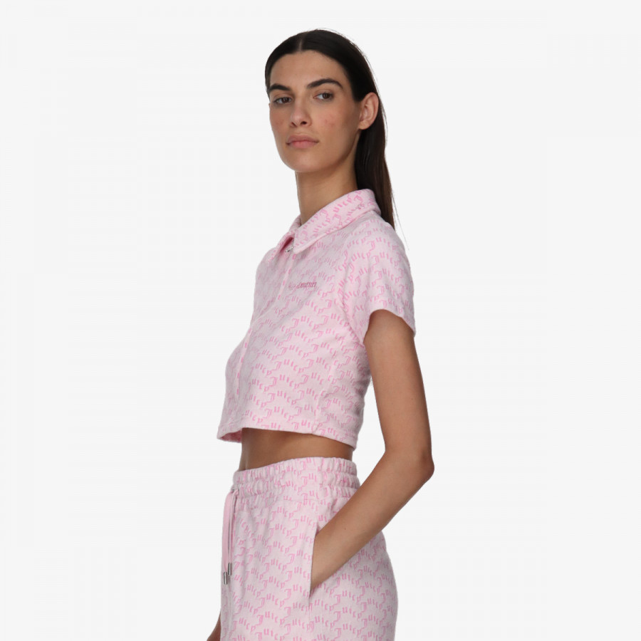 JUICY COUTURE Majica kratkih rukava Monogram Towelling 