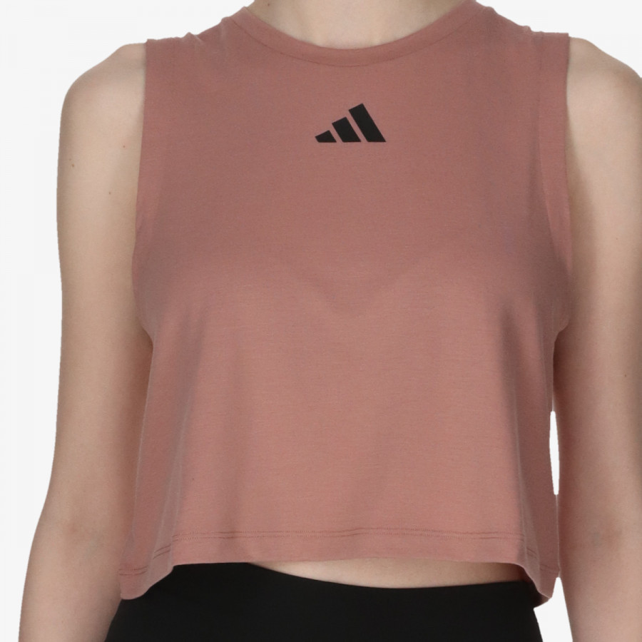 adidas Top i majica bez rukava BOXY TANK 3S 