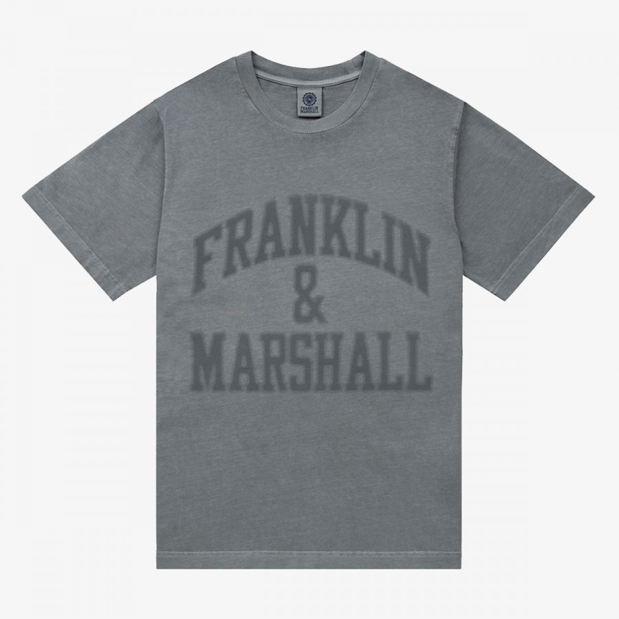 FRANKLIN & MARSHALL Majica kratkih rukava Old Gmt Dyed 24/1 