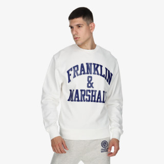 FRANKLIN & MARSHALL Majica s kapuljačom Crew 