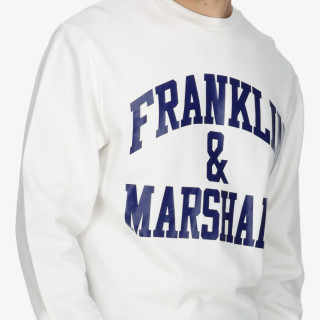 FRANKLIN & MARSHALL Majica s kapuljačom Crew 