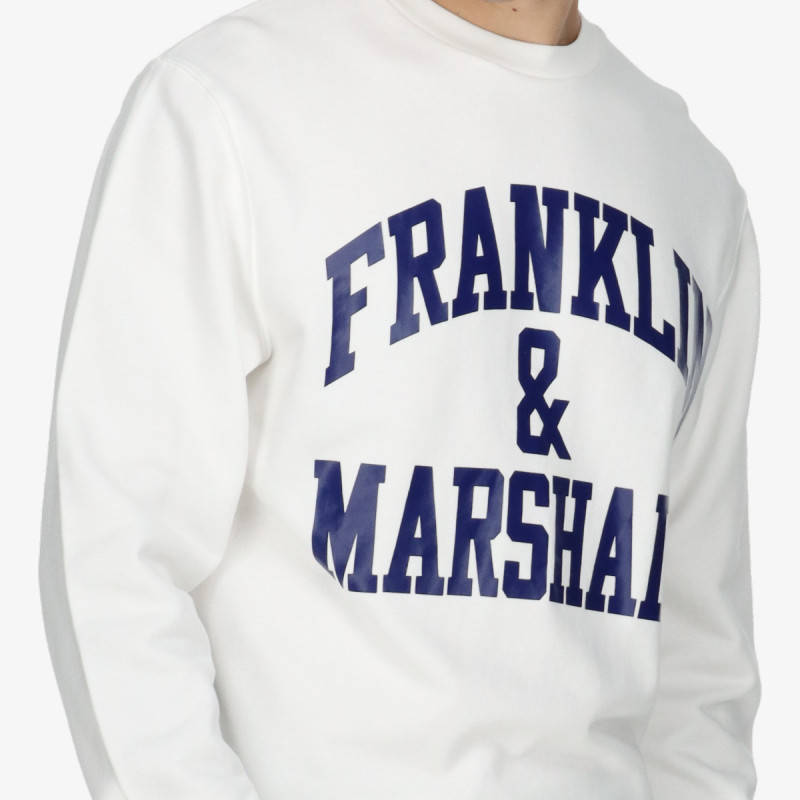 FRANKLIN & MARSHALL Majica s kapuljačom Crew 