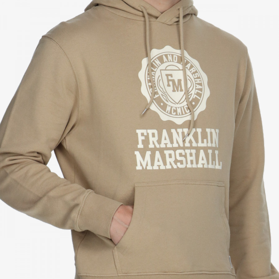 FRANKLIN & MARSHALL Majica s kapuljačom Hoody 