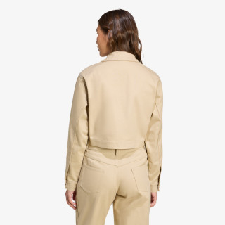 adidas Majica dugih rukava s patentom FB CROP TT 