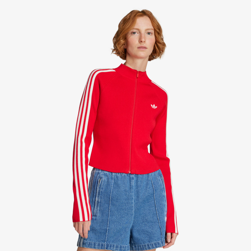 adidas Majica dugih rukava s patentom SLIM KNIT TT 