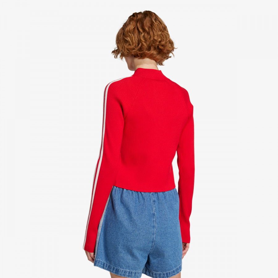 adidas Majica dugih rukava s patentom SLIM KNIT TT 