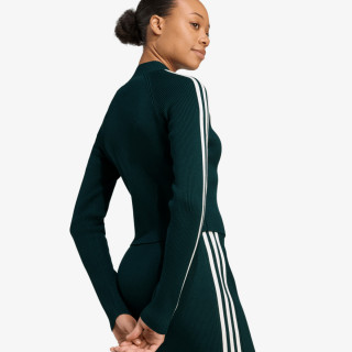 adidas Majica dugih rukava s patentom Adicolor 3-Stripes Slim 
