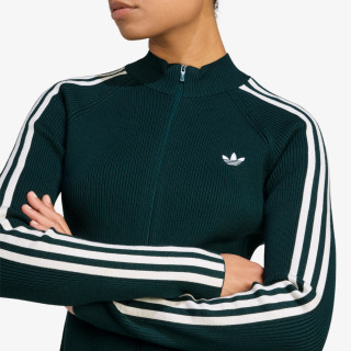 adidas Majica dugih rukava s patentom Adicolor 3-Stripes Slim 