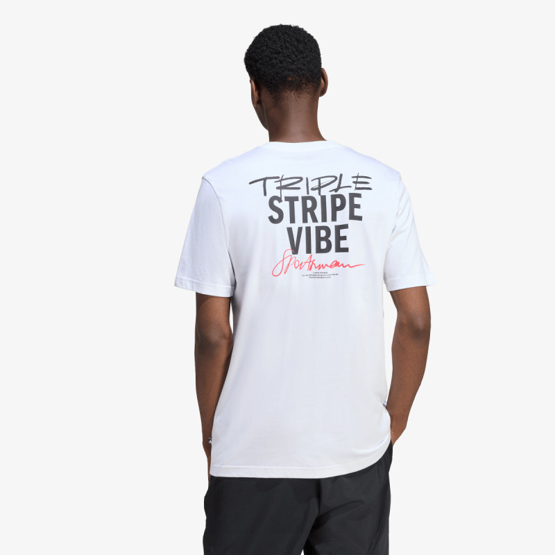 adidas Majica kratkih rukava Triple Stripe Vibe 