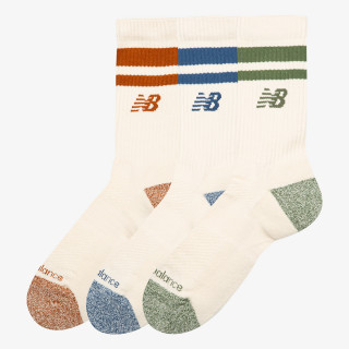 NEW BALANCE Čarape Active Lifestyle Striped Crew Socks 3 Pa 