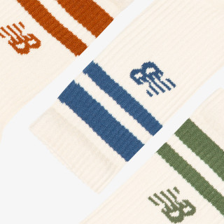 NEW BALANCE Čarape Active Lifestyle Striped Crew Socks 3 Pa 