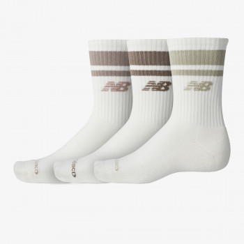 NEW BALANCE Čarape Everyday Stripe Midcalf 3 Pack 