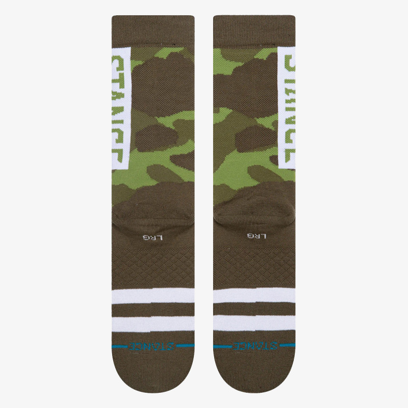 STANCE Čarape M556D17OGG-CAM STANCE OG CREW CAM L 