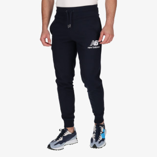 NEW BALANCE Donji dio trenirke ESSENTIALS STACKED LOGO SWEATPANT 