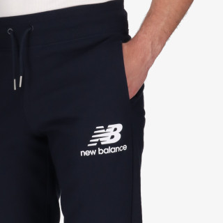 NEW BALANCE Donji dio trenirke ESSENTIALS STACKED LOGO SWEATPANT 