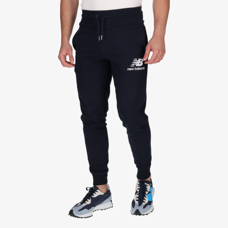 NEW BALANCE Donji dio trenirke ESSENTIALS STACKED LOGO SWEATPANT 